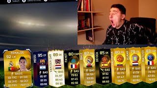 LUCKIEST FIFA 15 PACK OPENING [upl. by Antonella]