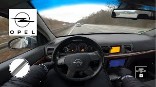 170 kph with an 2004 Opel Vectra C  POV Test Drive  Deutsche Autobahn  Opel [upl. by Win]