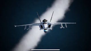 ACE COMBAT 7  FA18E  TGM ALiCORN MiSSiON 1 TAKE CONTROL [upl. by Naitsabas]