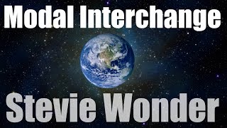 Modal InterchangeModulation examples of Stevie Wonder Tutorial part 1 [upl. by Emmons]