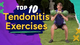 Top 10 Exercises for Patellar Tendonitis Rehab Jumpers Knee Cure [upl. by Keefer]