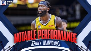 Notable Performance Kenny Manigault with 25 Points vs Macau Black Bears [upl. by Woo674]