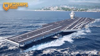 Warships Mobile USS JOHN F KENNEDY gameplay [upl. by Duarte711]