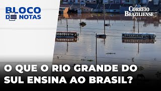 O BRASIL PRECISA APRENDER COM A TRAGÉDIA NO RS  CORTES DO BLOCO DE NOTAS COM DIEGO AMORIM [upl. by Adiehsar]