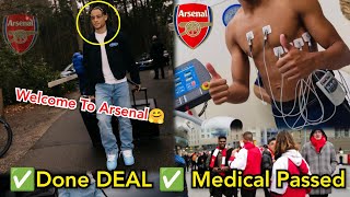 🔴⚪ ARSENAL TRANSFER NEWS Done DEAL ✅ Medicals Passed 💯 Confirmed New STRIKER Arriving [upl. by Ynove]