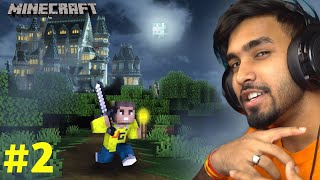 MINECRAFT HAUNTED CASTLE HIDE AND SEEK PART 2  UJJWAL GAMER  TECHNO GAMERZ [upl. by Aryaz]