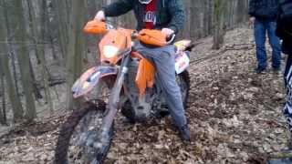 Enduro KTM EXC 450TO ZA DUŻO DLA AMATORA  ALE MoC [upl. by Silenay]