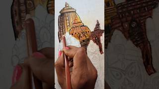 How to draw Jagannath jagannath drawing🥰 shorts jagannath drawing [upl. by Karrie]