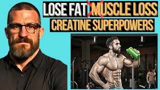 SUPERPOWERS Of CREATINE To Exercise amp Lose FAT Without Losing MUSCLE Neuroscientist Andrew Huberman [upl. by Sirromaj]