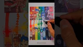 Human Inside Out 2 color matching challenge 🎨 shorts viral trend [upl. by Anibla]