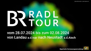 BRRadltour 2024 Übersicht [upl. by Smada]