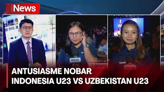 Antusiasme Nobar Indonesia U23 Vs Uzbekistan U23  iNews Prime 2904 [upl. by Yaner]