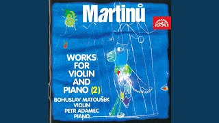 Arietta for Violin and Piano H 188A [upl. by Finbar]