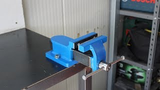 morsa da banco fai a te homemade bench vise [upl. by Camille324]