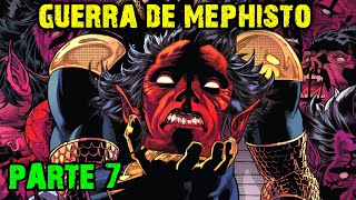 VENGADORES la guerra de Mephisto y los vengadores malignos FINAL  alejozaaap [upl. by Yelssew33]