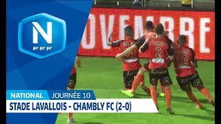 J10  Stade Lavallois  Chambly FC 20 le résumé I National FFF 20182019 [upl. by Chambers788]