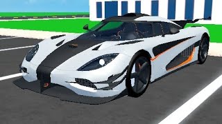 Roblox  Car Dealership Tycoon  Koenigsegg One1 [upl. by Solrac]