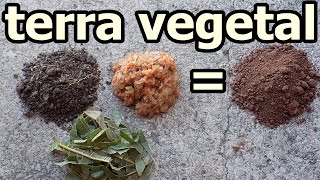 Incrível Como Fazer Terra Vegetal 🌱 [upl. by Norine]