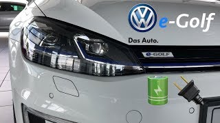 Volkswagen eGolf 2018 review in 4K interiorampexterior [upl. by Nilde]