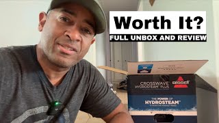 Bissell Crosswave Hydrosteam Plus Unboxing and DETAILED Review [upl. by Persas]