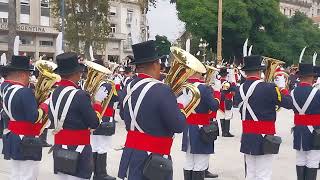 REGIMIENTO 1 DE PATRICIOSMARCHA DE SAN LORENZO [upl. by Aynor]