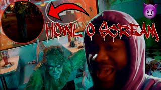 Rating Hunted Houses at Howl O SCREAM😈 [upl. by Amorete]