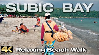 Beach Walk in BARRIO BARRETTO Subic Bay Philippines 4K [upl. by Dwyer]