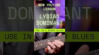 Lydian Dominant Blues Lesson guitarpractice guitar robbenford [upl. by Berta584]