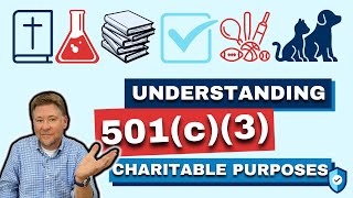 What Can You Do With a 501c3 Understanding IRS Charitable Purposes [upl. by Elleirad]