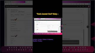 Bank Account Card Setup for Reconciliation Statement in Business Central bankreconciliation [upl. by Eissen]