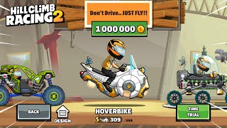 HILL CLIMB RACING 2  NEW VEHICLE HOVERBIKE FULLY UPGRADED  GAMEPLAY [upl. by Gardner]