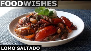 Lomo Saltado  Steak amp French Fry Stir Fry  Food Wishes [upl. by Eirolav]