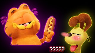 5 The Garfield Movie quotGarfield The Gluttonquot Sound Variations in 35 Seconds [upl. by Enelrad]