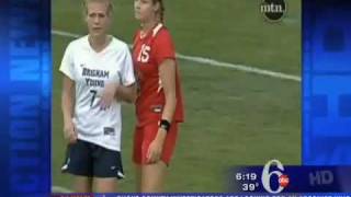 Soccer Girls Fight  Hair Pulling Punching On News [upl. by Shanley211]