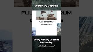 US Military Doctrine Explained in 1 Minute [upl. by Schaaff]