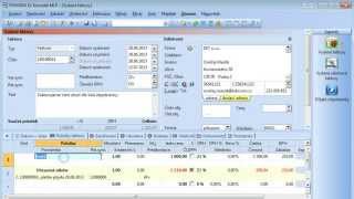 Daňový doklad k vydané zálohové faktuře  videonávod Pohoda [upl. by Arluene]