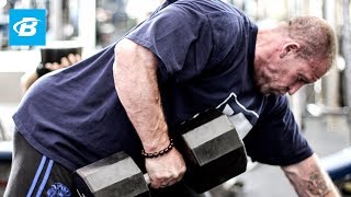 5 BackBusting Exercises  Dorian Yates Blood amp Guts [upl. by Hurst]