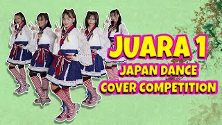 JUARA 1 JAPAN DANCE COVER COMPETITION  TAKUPAZ DANCE CREW  COSPLAY [upl. by Jacy560]