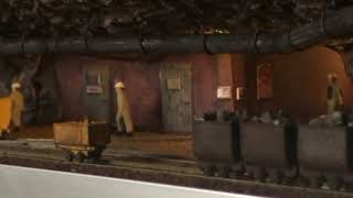 Modellbahn H0f Grubenbahn Diorama  mit Busch und microminers [upl. by Adnuahsar]