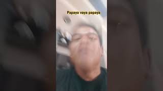 papaya aku bernyanyi sambil bermain musik dj  video lucu bikin ngakak sakit perut warga 62 shorts [upl. by Deehan896]