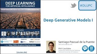 PixelCNN Wavenet amp Variational Autoencoders  Santiago Pascual  UPC 2017 [upl. by Ettelrac]