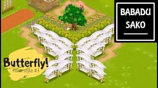 Hay Day  FarmDesign ep3  This is a Butterfly [upl. by Annasus421]