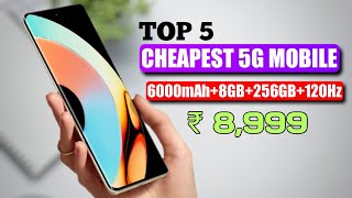 5 best new budget 5G mobile under 9000 in 2024  5 best Cheapest 5G mobile under 9000 [upl. by Ahseen]