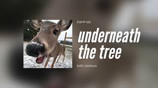 kelly clarkson  underneath the tree sped up [upl. by Artie]