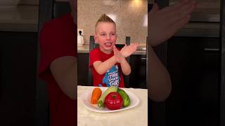 🍅🥒Dad Cheated In A VegetableEating Contest🤪😬🤠 [upl. by Fablan]