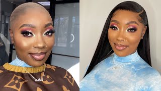 Updated Bald Cap Method 🔥  Detailed Wig Install 💪🏾  Klaiyi Hair [upl. by Notak170]