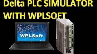 Delta PLC SIMULATOR WITH WPLSOFT [upl. by Anigger]