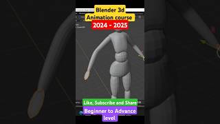 blenderanimation tutorial characterdesign latest 2024  2025 course in hindi urdu [upl. by Charlot]