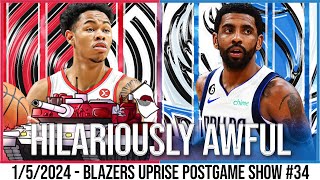 Portland Trail Blazers vs Dallas Mavericks Recap  Blazers Uprise Postgame Show [upl. by Wadleigh]