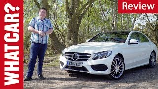 2018 MercedesBenz CClass saloon review  better than an Audi A4  What Car [upl. by Toshiko]